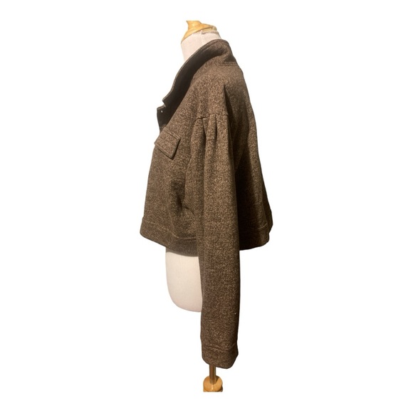 Double Zero cropped brown top - Picture 3 of 6